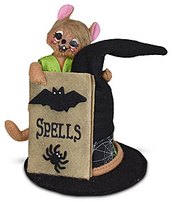 Annalee 5" Spooky Sublime Spells Mouse 2023 - Mint - 310223