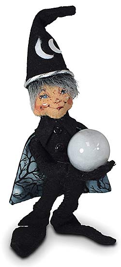 Annalee 5" Midnight Wizard Elf 2022 - Mint - 310322