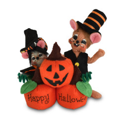 Annalee 5" Pumpkin Patch Mice 2018 - Mint - 310618