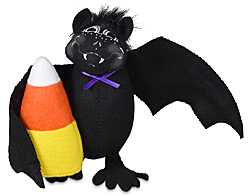 Annalee 5" Bat with Candy Corn 2024 - Mint - 310924