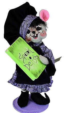 Annalee 6" Hocus Pocus Chef Mouse 2019 - Mint - 311119