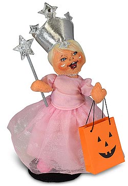 Annalee 6" Wizard of Oz Trick or Treat Good Witch Glinda 2019 - Mint - 311219