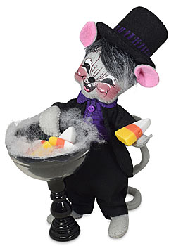 Annalee 6" Mouse with Candy Goblet 2024 - Mint - 311424