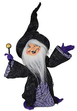 Annalee 9" Hocus Pocus Wizard with Wand 2019 - Mint - 312019