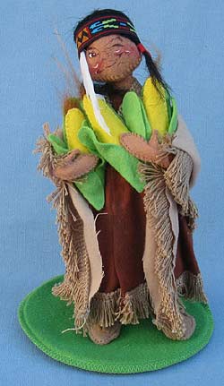 Annalee 10" Indian Maiden Holding Corn - Mint - 317095w