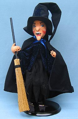 Annalee 23" Witch with Broom - Mint - 332905