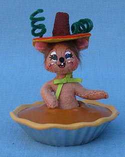 Annalee 3" Pumpkin Pie Mouse - Mint - 350311