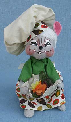 Annalee 6" Pie Prep Chef Mouse 2014 - Mint - 350514