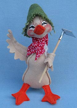 Annalee 7" Farmer Duck 2015 - Mint - 351215