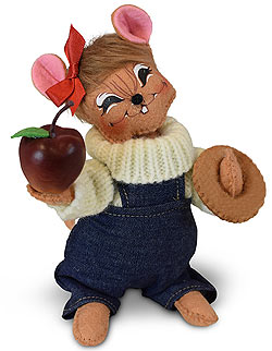 Annalee 6" Cider Doughnut Mouse 2019 - Mint - 360919