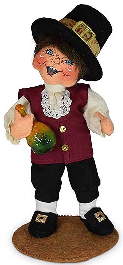 Annalee 6" Pilgrim Boy 2021 - Mint - 361421