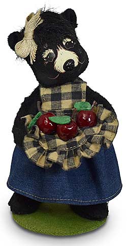 Annalee 7" Apple Picking Mama Bear 2022 - Mint - 361722