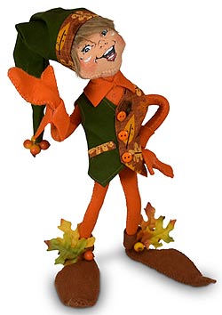 Annalee 12" Orange Fall Elf 2020 - Mint - 361820