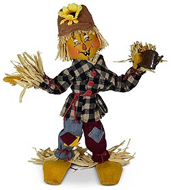 Annalee 12" Scarecrow Dad 2021 - Mint - 361821