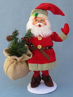 Annalee 9" Alpine Santa 2013 - Mint - 400513