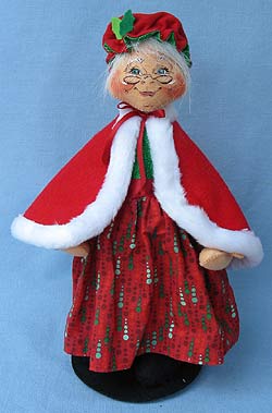 Annalee 13" Festive Mrs Santa 2017 - Mint - 400817