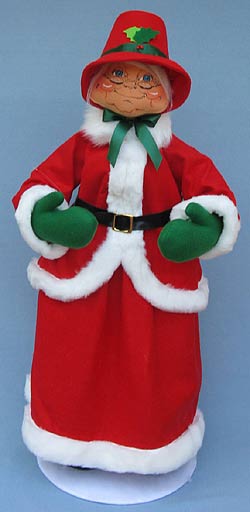 Annalee 28" Classic Mrs Santa 2017 - Mint - 401117