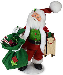 Annalee 9" Very Merry Santa 2020 - Mint - 410220