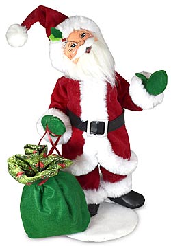 Annalee 15" Yuletide Santa 2024 - Mint - 410624