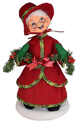 Annalee 13" Yuletide Mrs. Santa 2024 - Mint - 410724