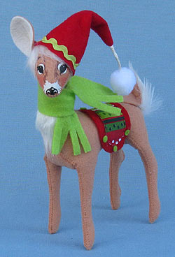 Annalee 8" Jolly Lolli Reindeer or Doe 2015 - Mint - 450215