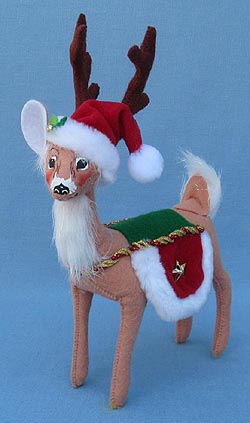 Annalee 8" Holiday Twist Reindeer - Mint - 450411