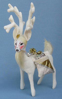 Annalee 8" Elegant Reindeer 2013 - Mint - 450613