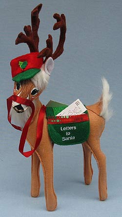 Annalee 12" Special Delivery Reindeer 2017 - Mint - 450617	