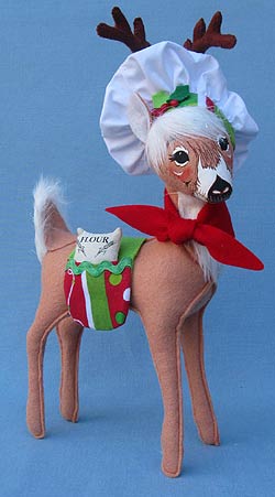 Annalee 12" Reindeer Chef - Mint - 451012