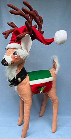 Annalee 26" Reindeer with Saddlebags and Bells - Near Mint - 451209