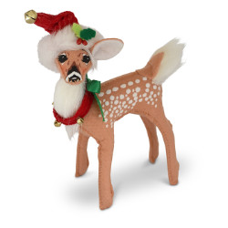 Annalee 5" Jinglebell Fawn 2018 - Mint - 460018