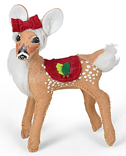 Annalee 5" Yuletide Fawn 2024 - Mint - 460024