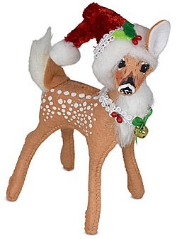 Annalee 5" Crimson Crush Fawn 2022 - Mint - 460122