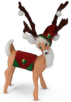 Annalee 8" Traditional Reindeer 2019 - Mint - 460319