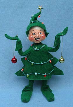 Annalee 9" Wannabe Christmas Tree Elf - Mint - 500809