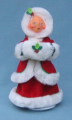 Annalee 9" Jinglebell Mrs Santa - Mint - 501006