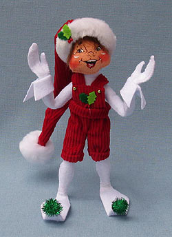 Annalee 9" Red Classic Elf - Mint - 501209