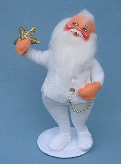 Annalee 7" Christmas Star Santa - Mint - 503301