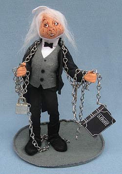 Annalee 10" Dickens Jacob Marley - Mint / Near Mint - 546490a