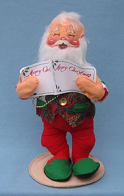 Annalee 12" Carolling Mr Claus - Near Mint - 549796