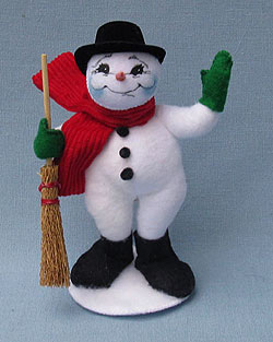 Annalee 5" Classic Snowman - Mint - 550009