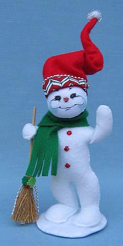 Annalee 5" Christmas Candy Snowman - Mint - 550308