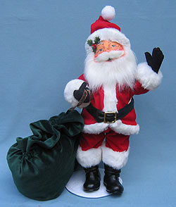 Annalee 18" Santa with Sack - Mint - 551502