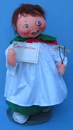 Annalee 18" Choir Boy with Slingshot - Mint / Near Mint - 571091