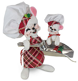 Annalee 6" Sugar & Spice Mice 2020 - Mint - 611020