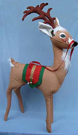 Annalee 36" Reindeer with Saddlebags - Mint - 670097