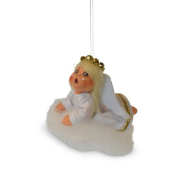 Annalee 3" Jinglebell Angel Ornament 2018 - Mint - 710118