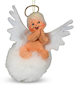 Annalee 3" Praying Angel Ornament 2022 - Mint - 710322