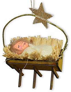 Annalee 3" Baby Jesus Ornament 2024 - Mint - 710924