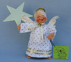 Annalee 7" Tree Top Angel Holding Star - Mint - 713083xo